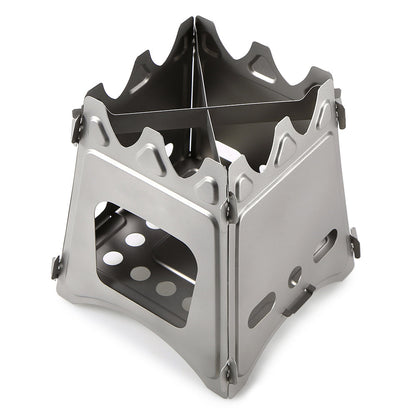 Vimora™ Stainless Steel Foldable Firewood Stove