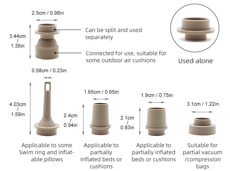 Vimora™ Mini Air Mattress Pump