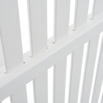 Vimora™ - Privacy Screen Panels Kit for Air Conditioner & Trash Can Enclosure - White Vinyl