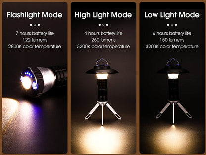 West Biking™ 3-in-1 Multifunctional Camping Light