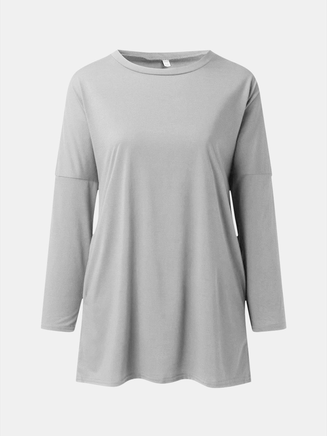 Full Size Round Neck Long Sleeve T-Shirt