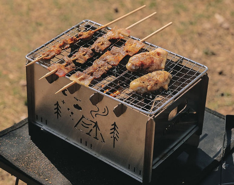 ISE MOUNT™ Foldable Camping Firewood Stove