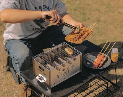 ISE MOUNT™ Foldable Camping Firewood Stove