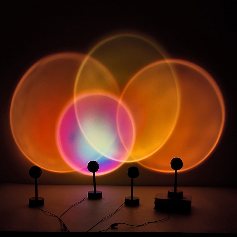 Golden Hour Sunset Lamp