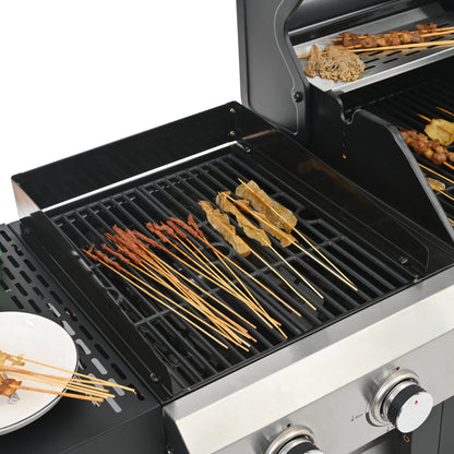 Vimora™ - Multi-Function Gas Grill & Griddle Combo for BBQ, Frying, & Pizza Cooking