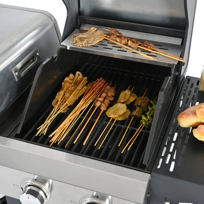 Vimora™ - Multi-Function Gas Grill & Griddle Combo for BBQ, Frying, & Pizza Cooking