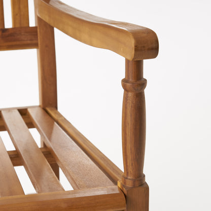 Vimora™ - Acacia Wood Rocking Chair with Rustic Design
