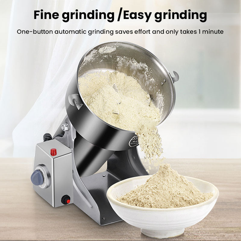 Vimora™ 800G Electric Grain Grinder – 3000W Spice & Herb Mill