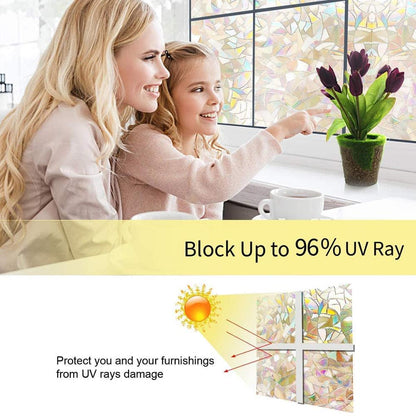 Rainbow Effect Window Film