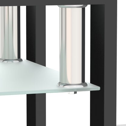 Vimora™ - Modern Tempered Glass Square Coffee Table (Set of 2)