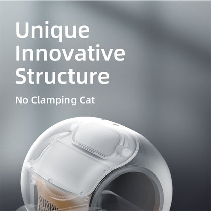 Vimora™ - Smart Self-Cleaning Cat Litter Box with LED Display and Large Capacity