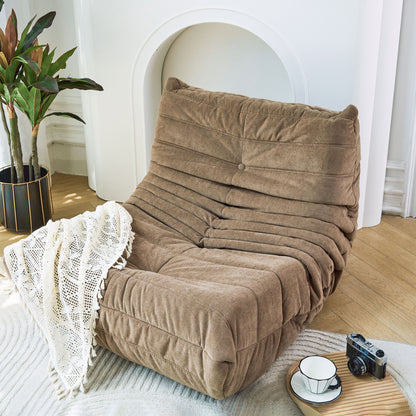 Vimora™ - Premium Memory Foam Bean Bag Lounger Chair for Home, Office & Gaming in Matte Brown