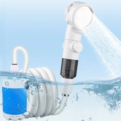AquaEase™ Portable Shower Pump – Perfect Camping Shower Rinse Kit for Outdoor Adventures 1