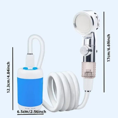 AquaEase™ Portable Shower Pump – Perfect Camping Shower Rinse Kit for Outdoor Adventures 3