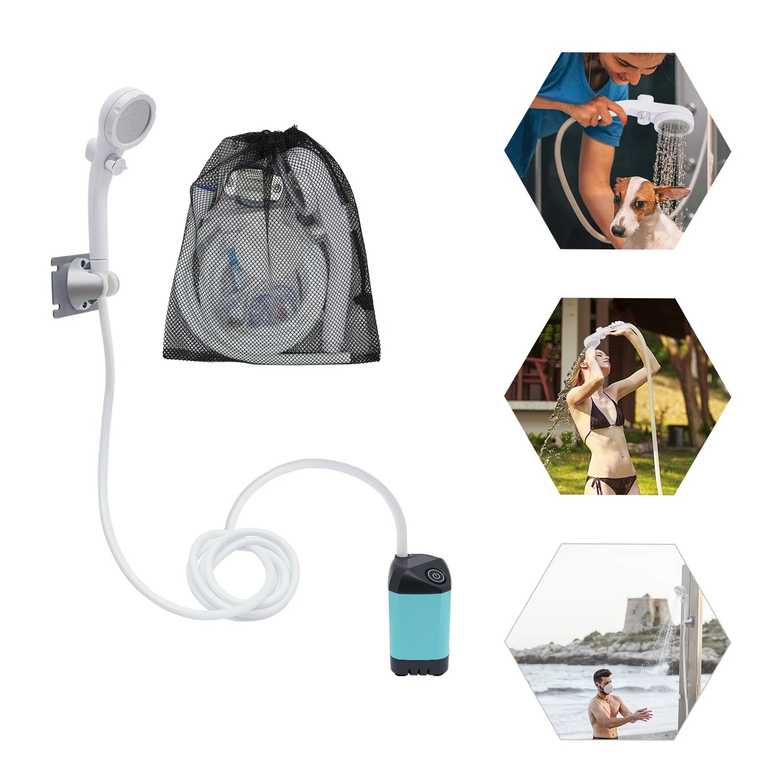 AquaEase™ Portable Shower for Camping & Outdoor Adventures 0