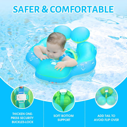 AquaJoy™ Baby Swim Float Canopy - Safe & Fun Water Experience for Infants 2