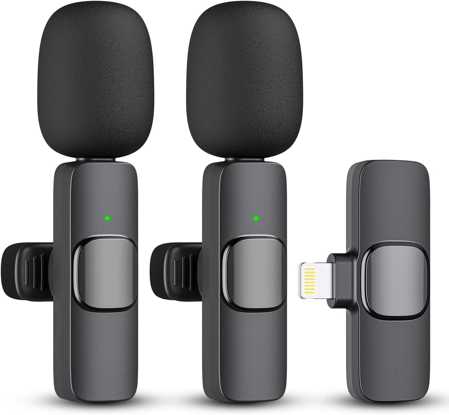 AudioPro™ Wireless Microphone System for iPhone & iPad - Ideal for Vlogging 0