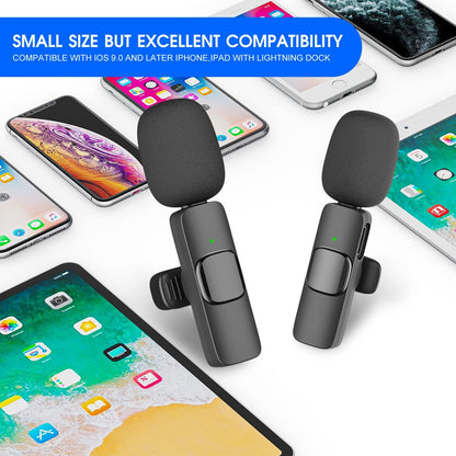 AudioPro™ Wireless Microphone System for iPhone & iPad - Ideal for Vlogging 3