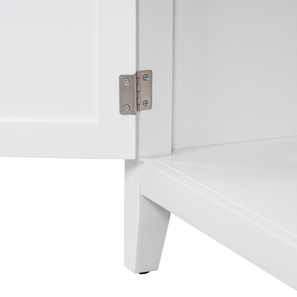 Vimora™ - 30" White Bathroom Vanity with Sink, Solid Wood Cabinet & Drawers, Modern Design