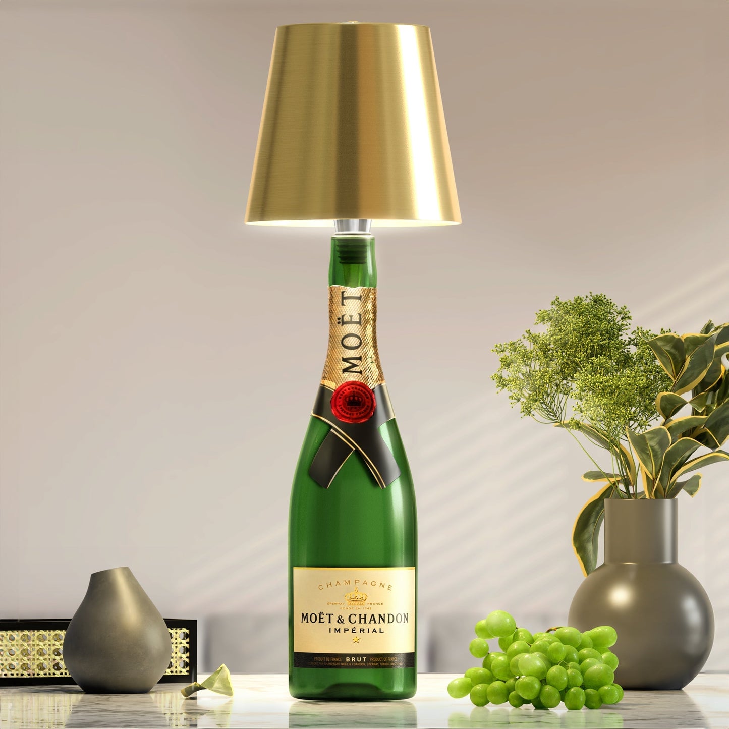 BottleBeam™ LED Table Lamp - Eco-Friendly Bottle Decor for Unique Home Lighting 4
