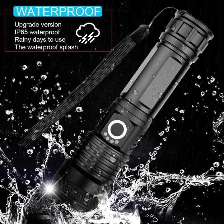 BrightBeam™ 90000 Lumens Rechargeable Flashlight for Outdoor Adventures 3