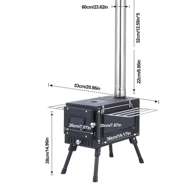 Vimora™ Outdoor Wood Burning Camping Stove