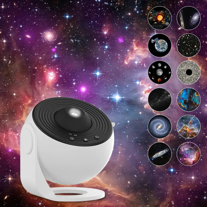 CelestialGlow™ 12-in-1 Star Projector Night Light for Kids and Dreamers 1
