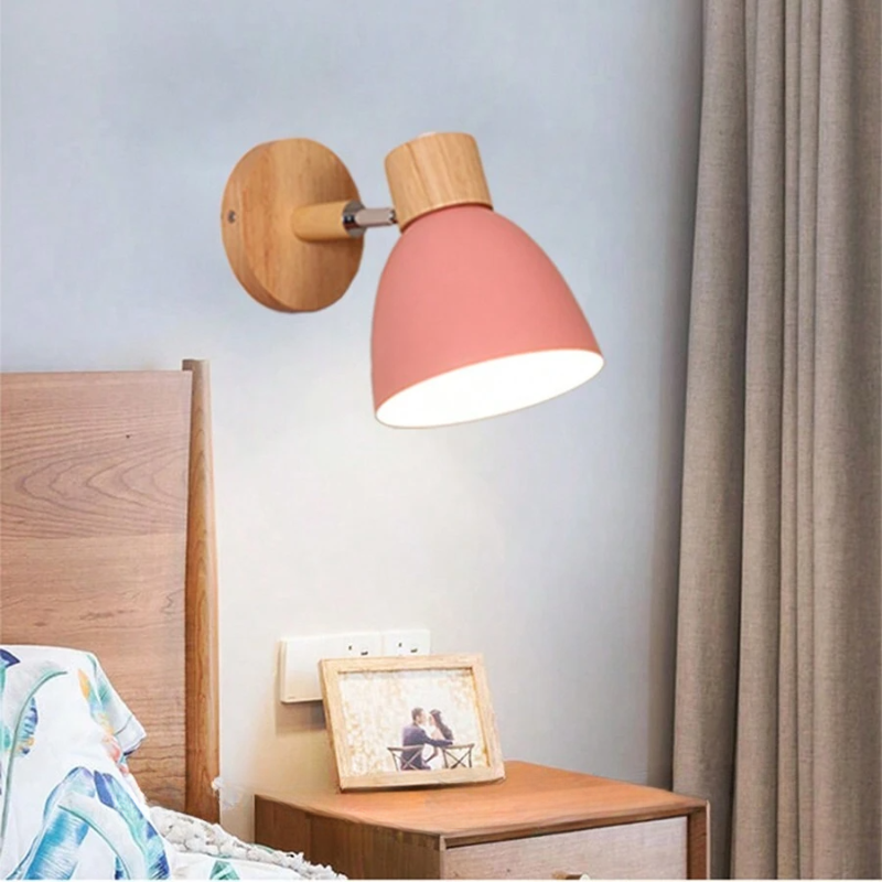ChromaWood™ Stylish Nordic Wall Sconce Lighting for Modern Home Decor 4