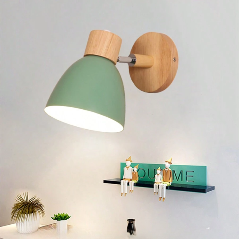 ChromaWood™ Stylish Nordic Wall Sconce Lighting for Modern Home Decor 5