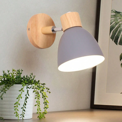 ChromaWood™ Stylish Nordic Wall Sconce Lighting for Modern Home Decor 6