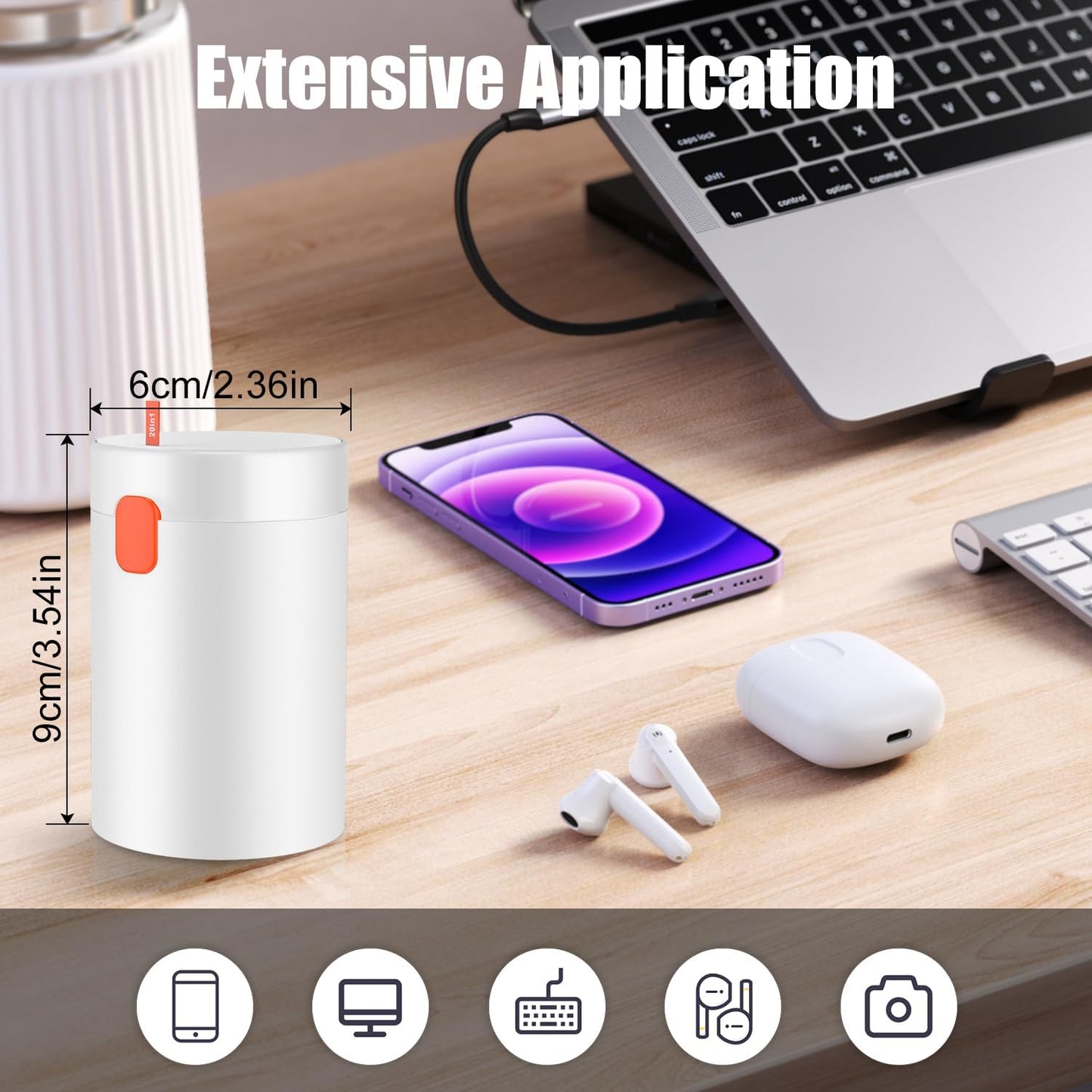 CleanMaster™ 20-In-1 Keyboard and Earbuds Cleaning Kit for All Your Devices 6