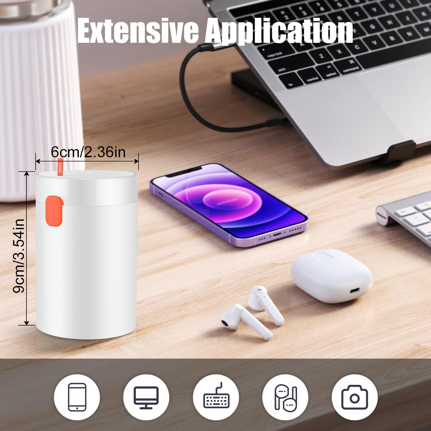 CleanMaster™ 20-In-1 Keyboard and Earbuds Cleaning Kit for All Your Devices 6