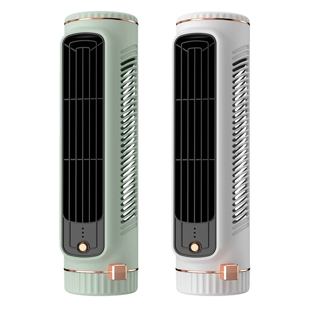 CoolBreeze™ Bladeless Portable Air Conditioner Tower Fan for Home & Office 4