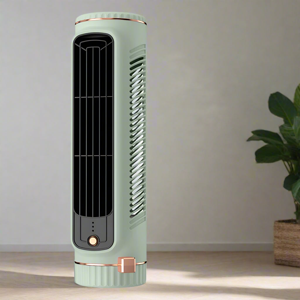CoolBreeze™ Bladeless Portable Air Conditioner Tower Fan for Home & Office 5