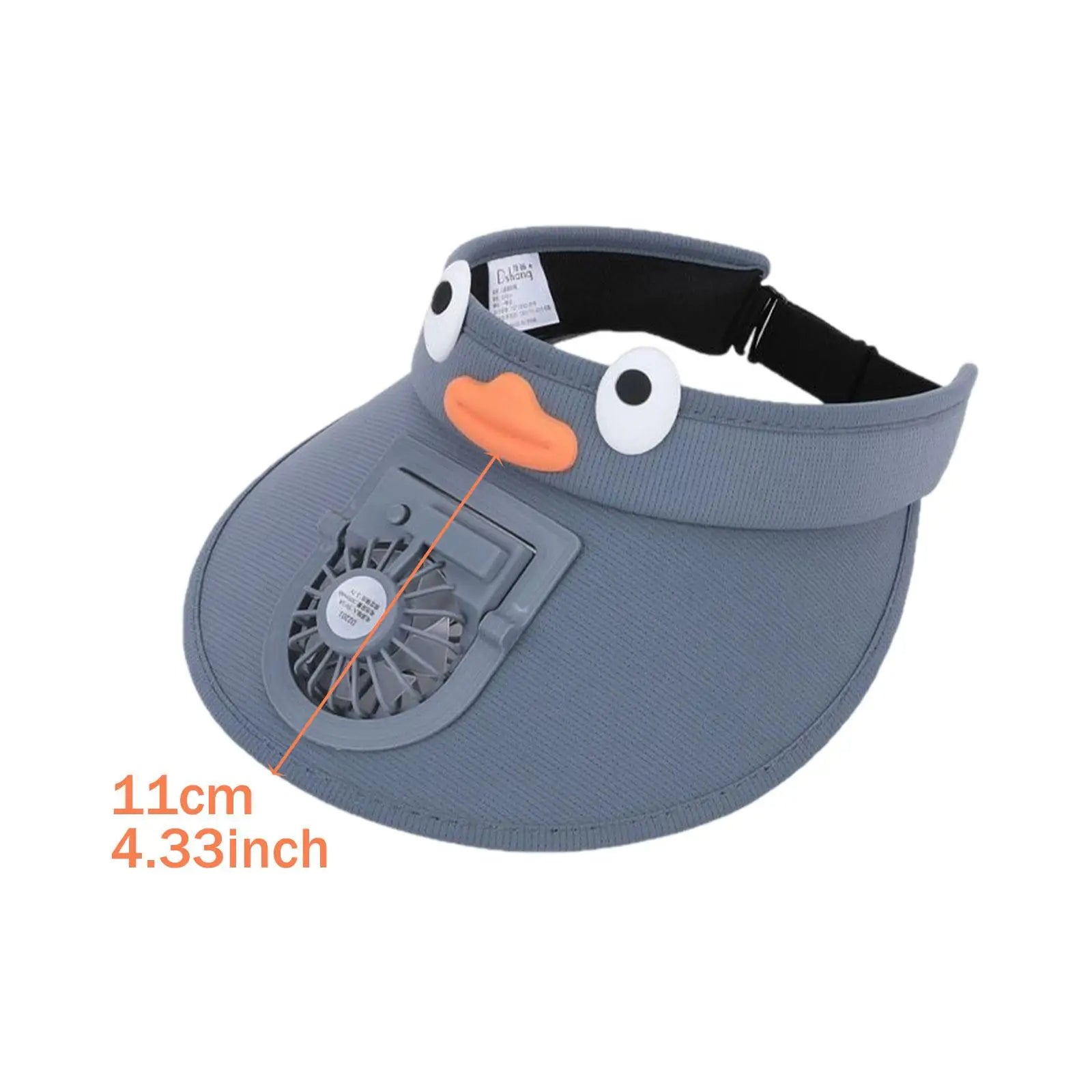 CoolBreeze™ Kids Sun Visor Hat With Cooling Fan for Outdoor Adventures 3