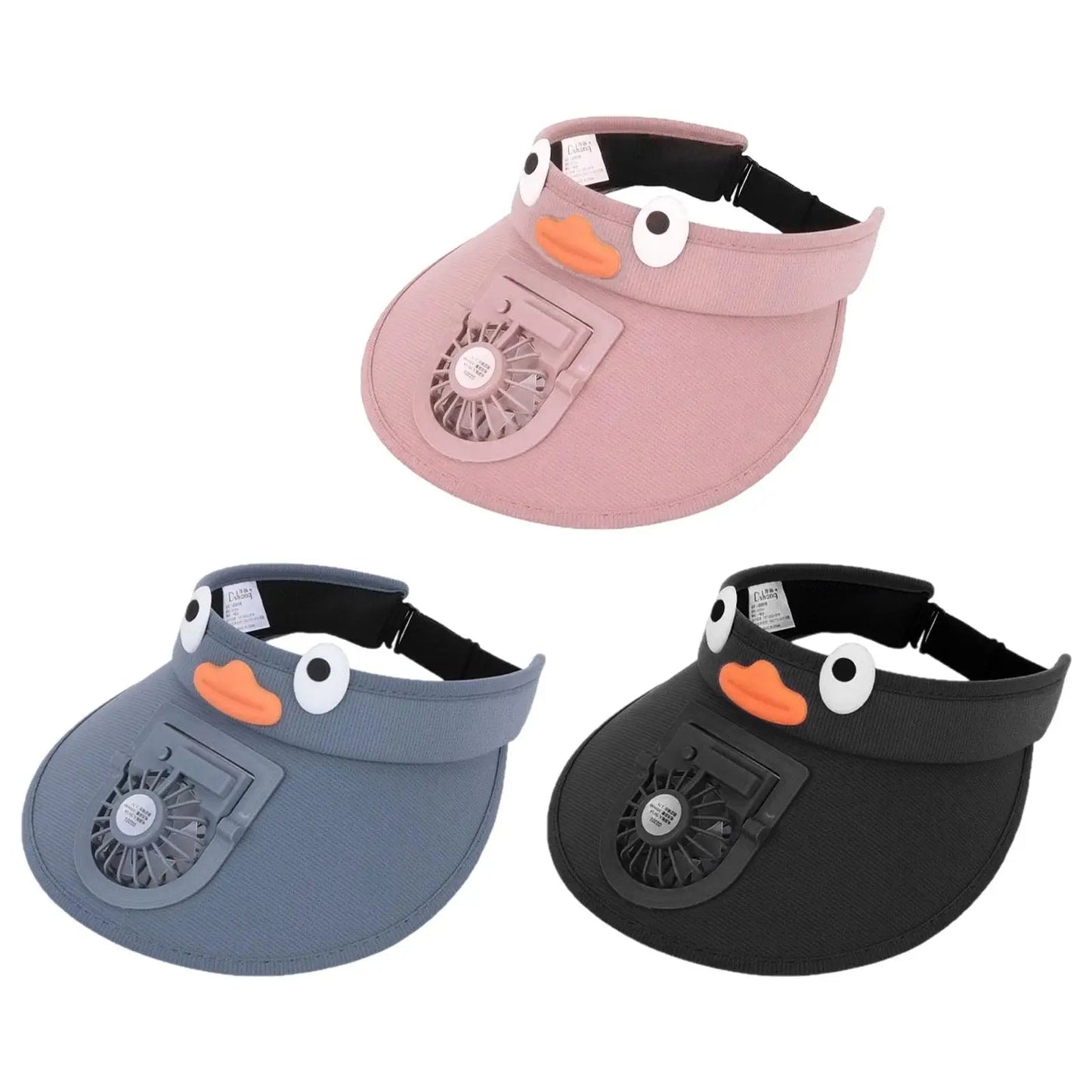 CoolBreeze™ Kids Sun Visor Hat With Cooling Fan for Outdoor Adventures 4