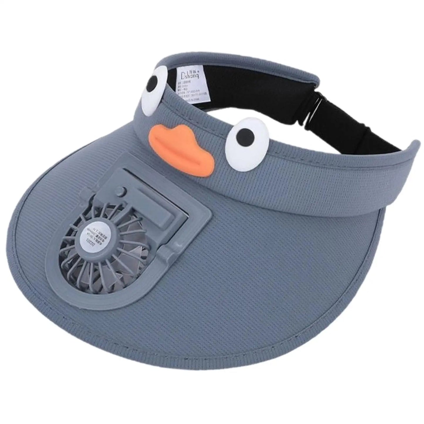 CoolBreeze™ Kids Sun Visor Hat With Cooling Fan for Outdoor Adventures 5