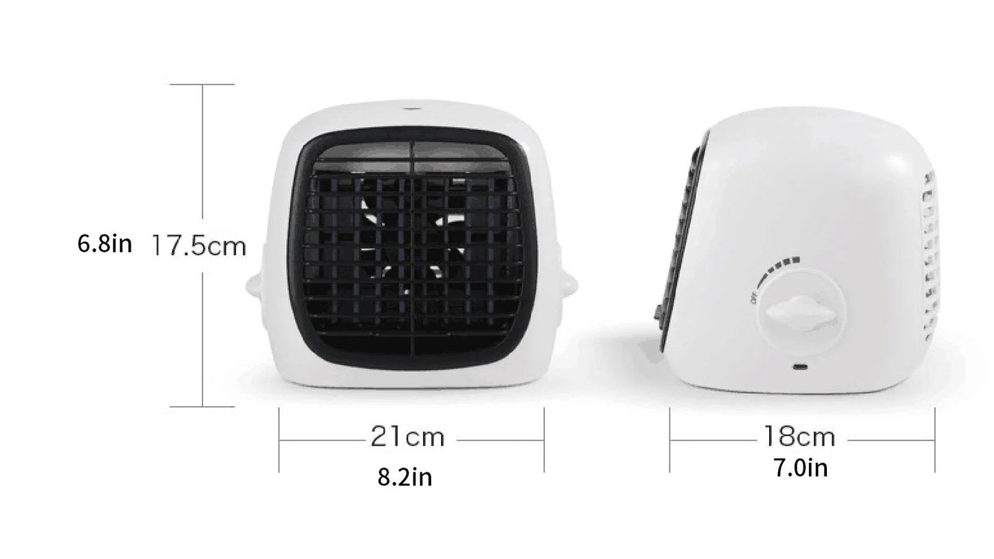 CoolBreeze™ Mini Portable Air Conditioner with Humidifier for Personal Comfort 3