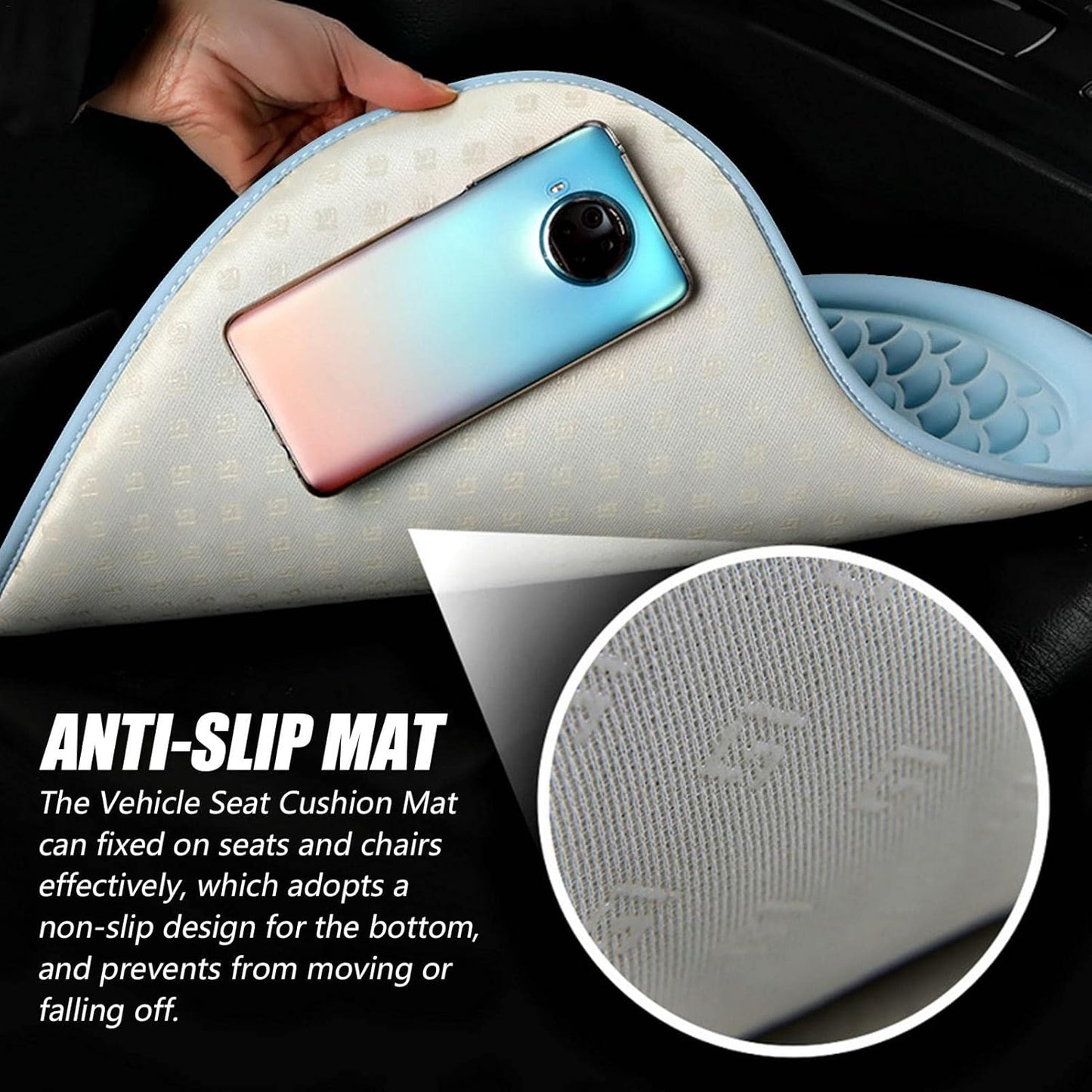 CoolComfort™ Cooling Gel Car Seat Cushion for Ultimate Driving Comfort 1