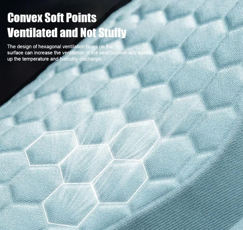 CoolComfort™ Cooling Gel Car Seat Cushion for Ultimate Driving Comfort 4
