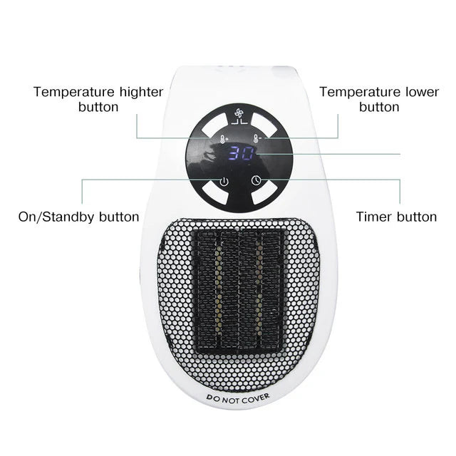 CozyHeat™ Mini Portable Electric Heater for Effortless Winter Warmth and Comfort 3