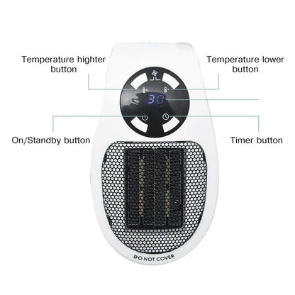 CozyHeat™ Mini Portable Electric Heater for Effortless Winter Warmth and Comfort 3