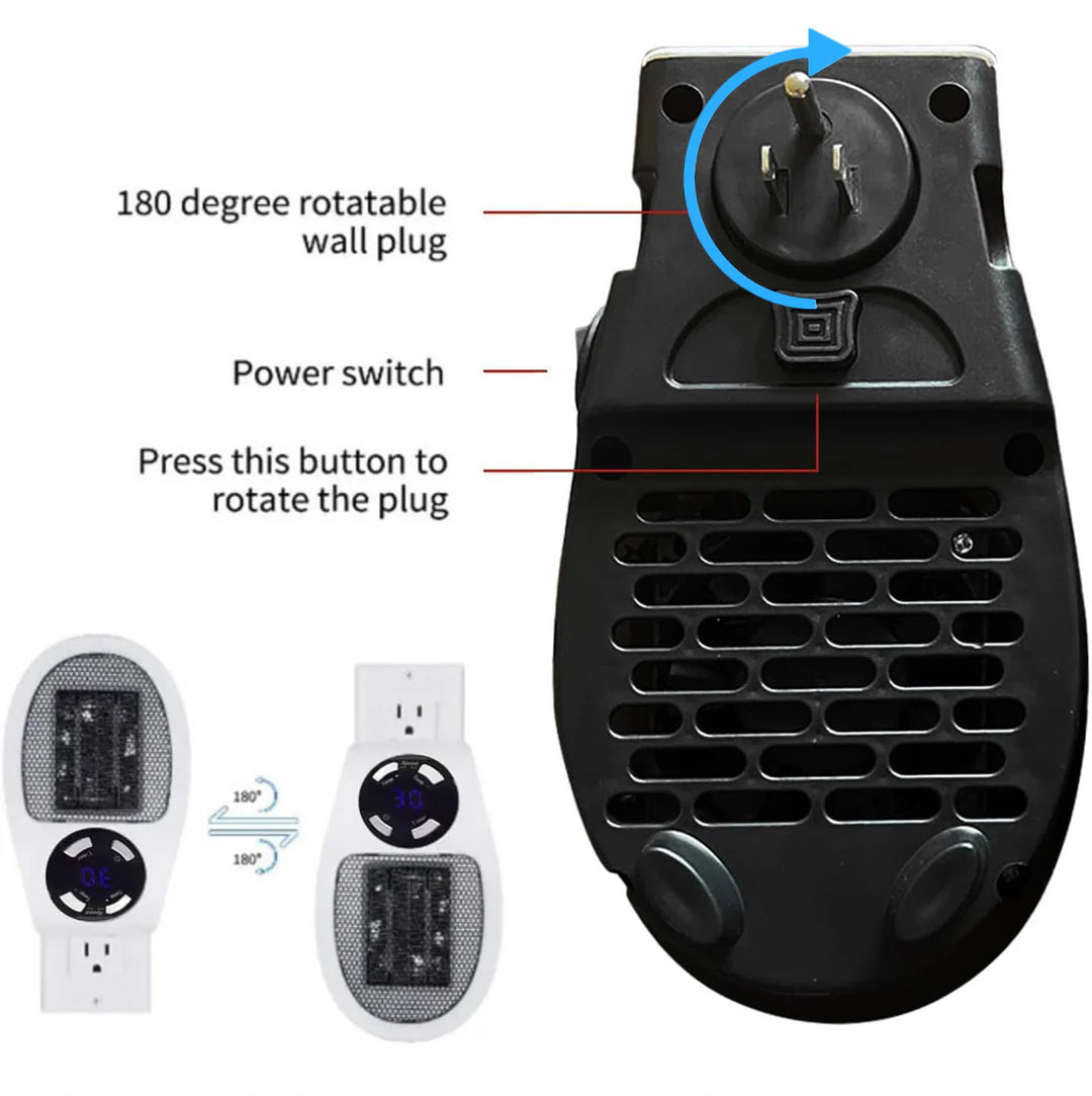 CozyHeat™ Mini Portable Electric Heater for Effortless Winter Warmth and Comfort 5