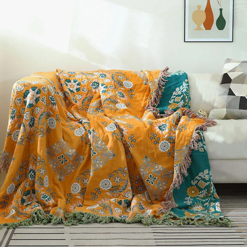 Cozy Luxe™ Cotton Blanket - Stylish Comfort for Home Decor Enthusiasts 0