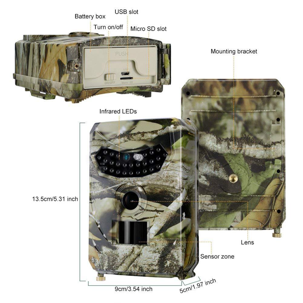 Vimora™ 12MP Digital Hunting Trail Camera