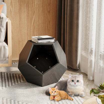 Vimora™ - Modern Cat Litter Sofa Side Table & Planter in Burmese Sumac, Multifunctional MDF Furniture