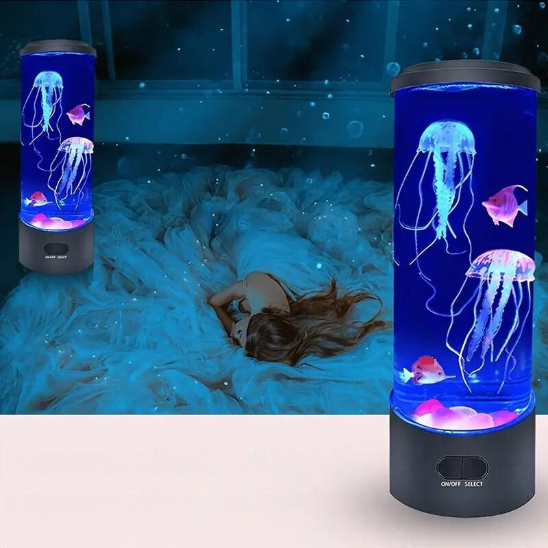 DeepSea™ Jellyfish LED Lamp – Tranquil Lighting for Relaxation and Serenity 1