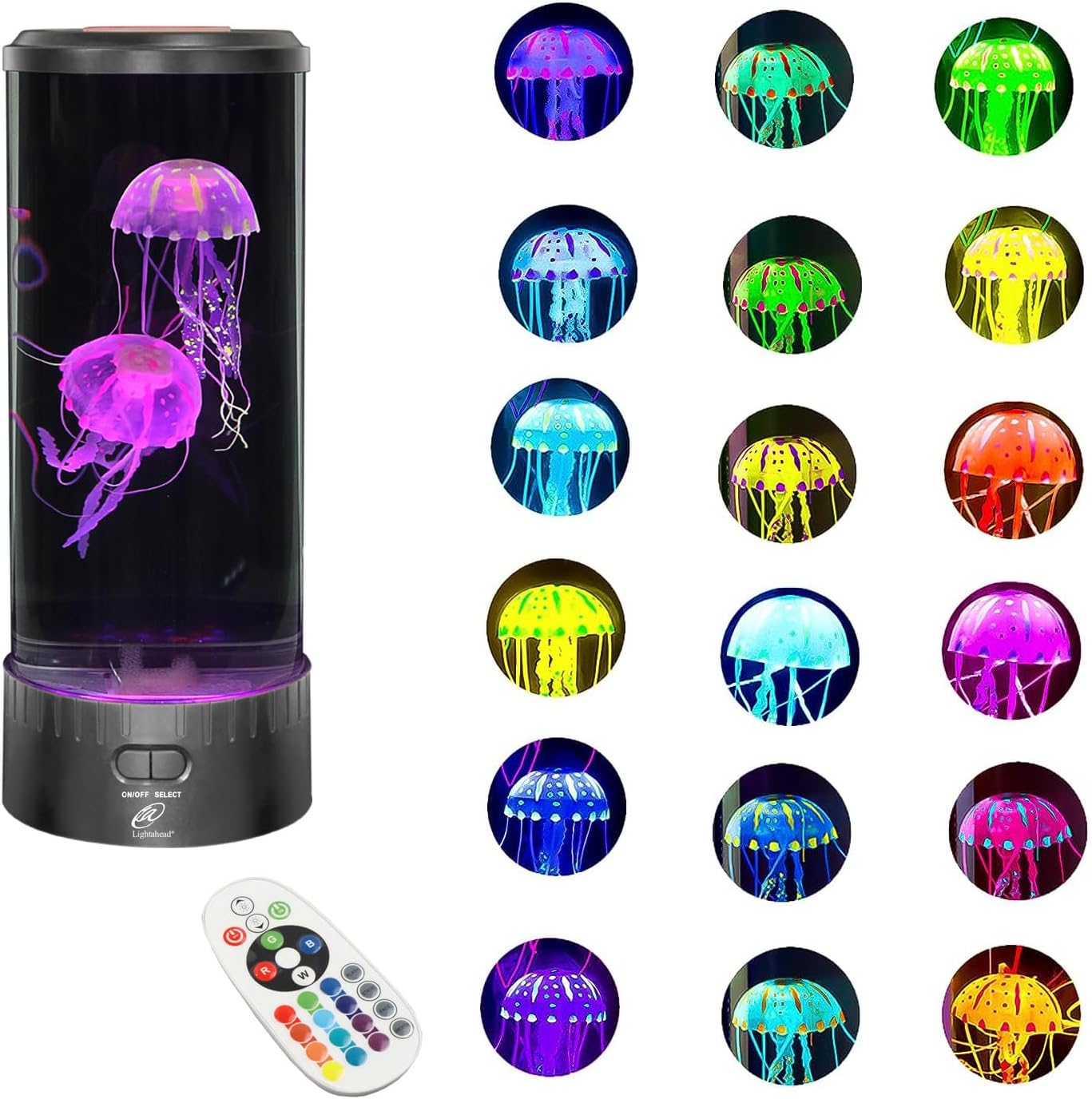 DeepSea™ Jellyfish LED Lamp – Tranquil Lighting for Relaxation and Serenity 3