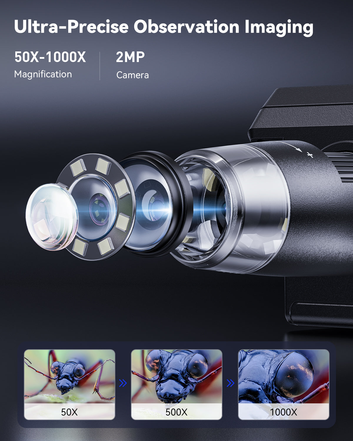 Digital Soldering Microscope™ - 4.3 Inch HD for Electronics Repair Enthusiasts 2