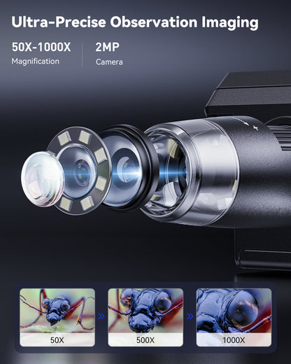 Digital Soldering Microscope™ - 4.3 Inch HD for Electronics Repair Enthusiasts 2